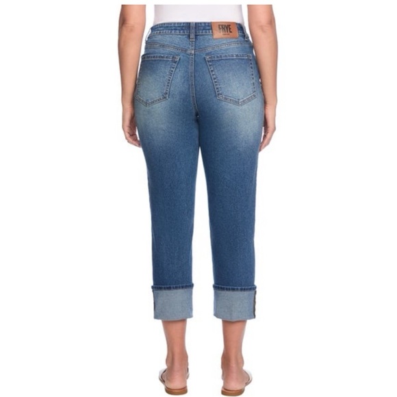 FRYE Cuffed Crop Jean - Picture 2 of 4